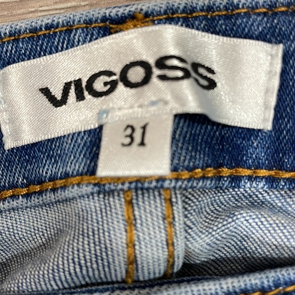 Vigoss Marley Skinny Mid Rise Denim Jeans 31 - Picture 11 of 16
